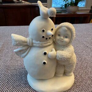 Department 56 Snowbabies Figurine,  "Make A Friend", Porcelin